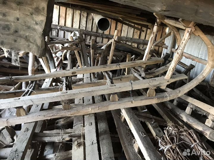 Конные сани, дуги