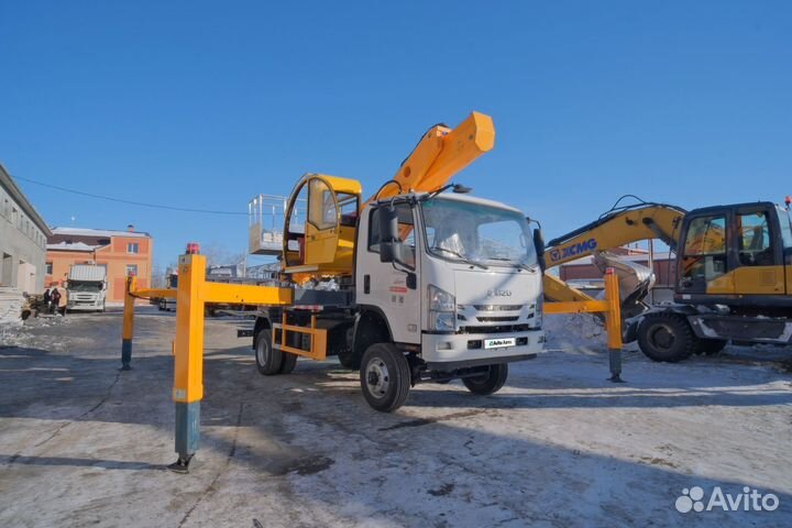 Автовышка 28 метров с кабиной