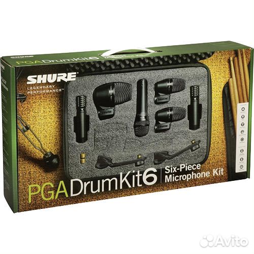 Микрофон Shure pgadrumkit6