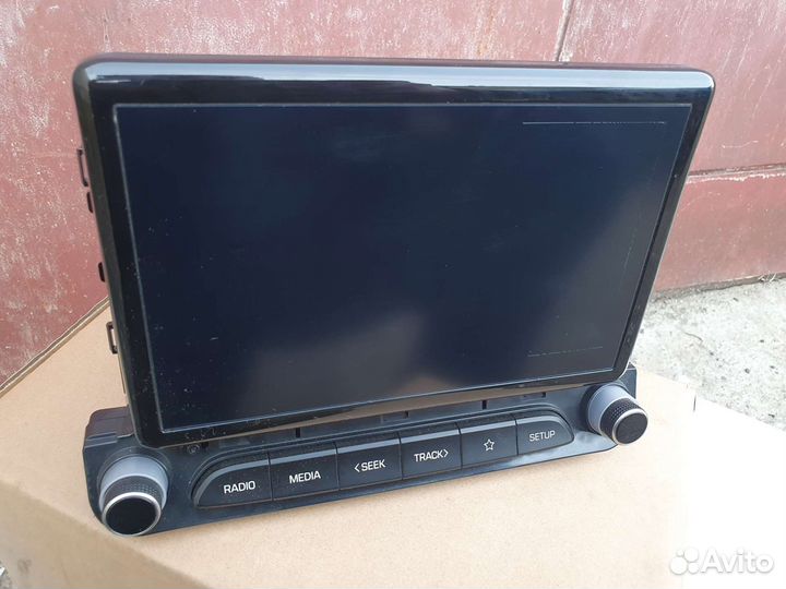 Штатная магнитола Hyundai Solaris 2