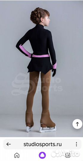 Термо платье для фигурного катания 134 140