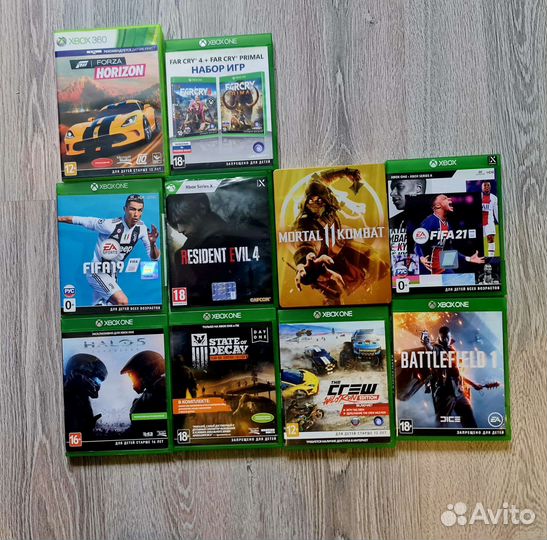 Диски PS4 PS5 Xbox