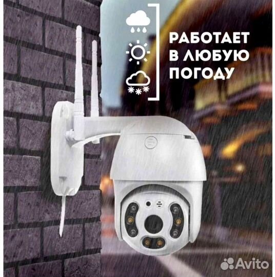 Камера видеонаблюдения wifi уличная