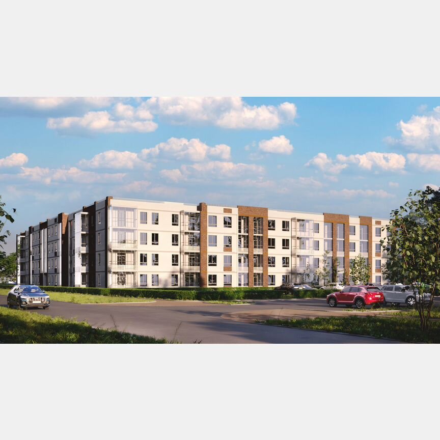 1-к. квартира, 49,4 м², 3/4 эт.
