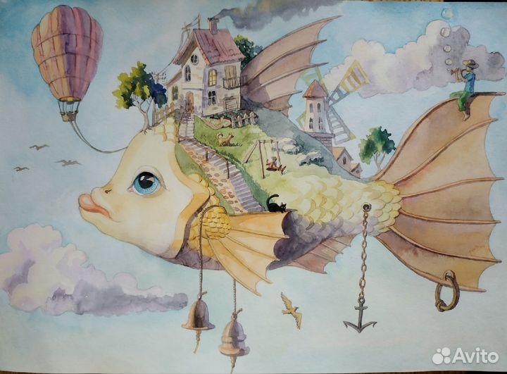 Акварельные картины