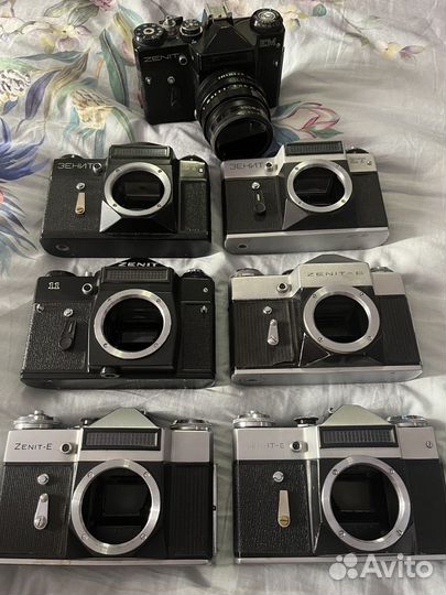 Плёночные фотоаппараты Zenit ET, B, E, EM, 11