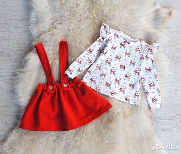 Комплект для девочки новый, размер 104,baroshakids