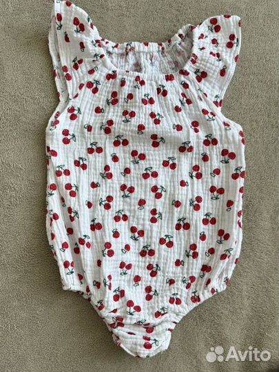 Муслиновое боди 68