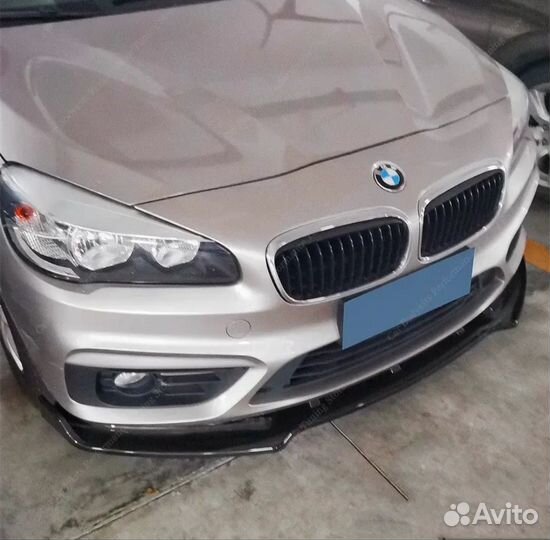 Спойлер на передний бампер BMW f45, f46 (2серии)