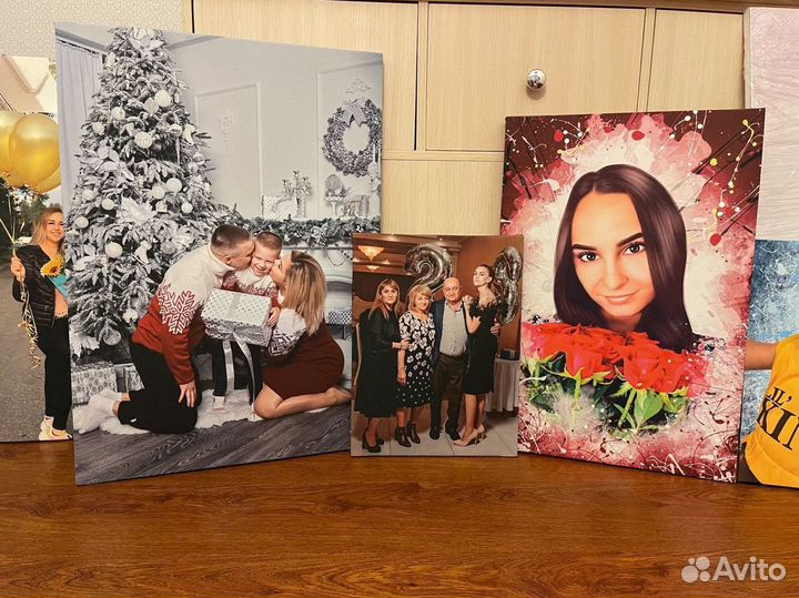 Портрет на холсте по фото