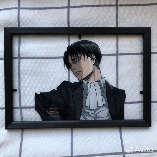 Аниме на стекле, Атака Титанов, Леви