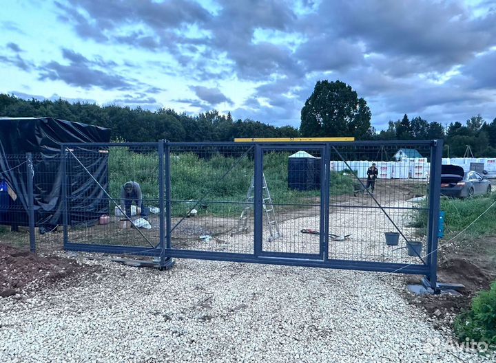 Забор сетка 3D