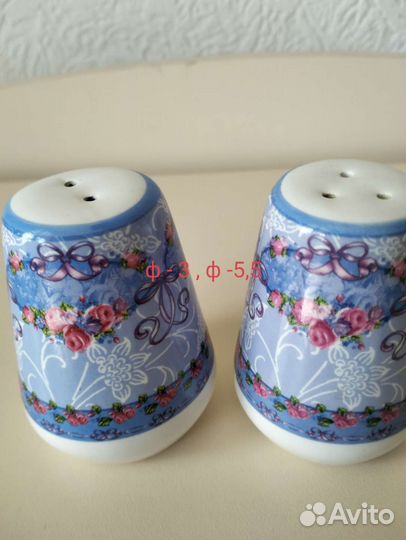 Набор для специй фарфор новый