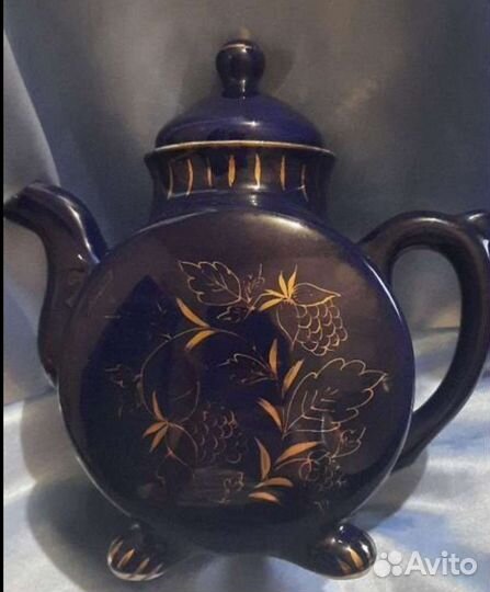 Чайник заварочный Старая Гжель. СССР