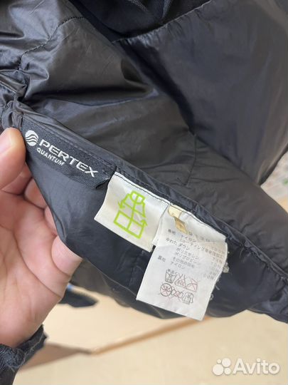 The north face пуховик из японий