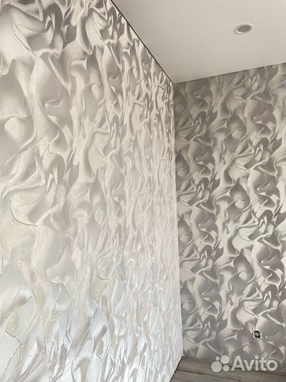 Оклеивание обоями, поклейка, ремонт