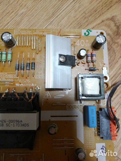 Плата BN94-10711A блока питания телевизора samsung