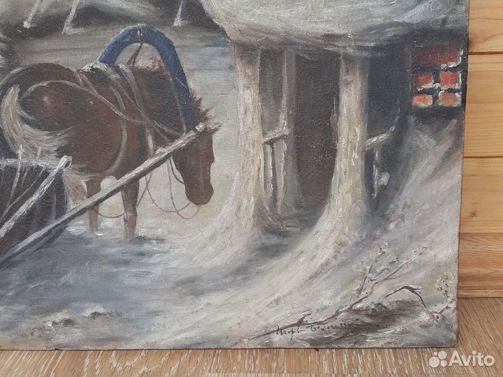 Антикварная картина