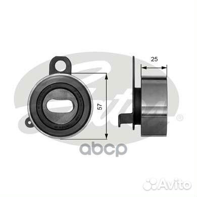 Ролик ремня грм toyota corolla/avensis 1.6/1.8 -00