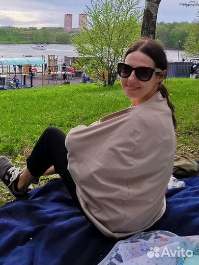 Накидка снуд для кормления