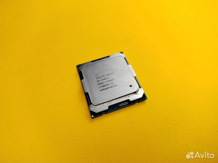 Intel xeon E5 2680V4 14 ядер 3300 мгц