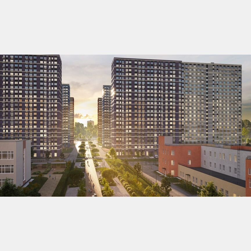1-к. квартира, 36,7 м², 18/23 эт.