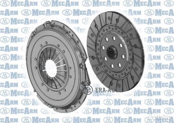 Mecarm MK9962D Ком/кт сцепления 230 mm без выж