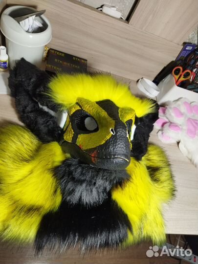 Маска раптора фурсьют