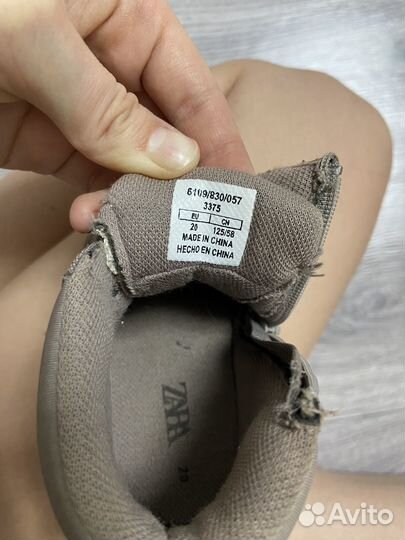 Ботинки для девочки zara