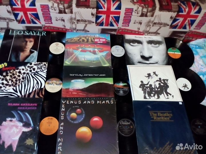 Очень редкий руский рок оригиналы и Западный рок