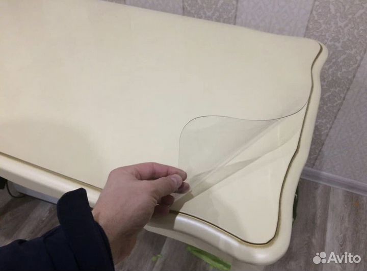 Гибкое стекло на стол любой формы. Астрахань