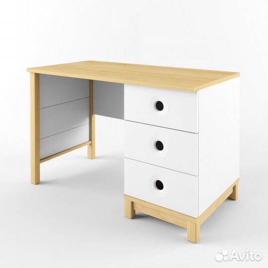 Стол с тумбой универсальный Робин Вуд Лайт