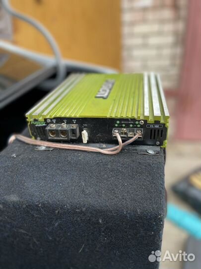 Сабвуфер и усилитель