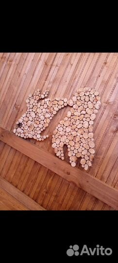 Декорация из можжевельника