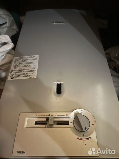 Газовый проточный водонагреватель Bosch