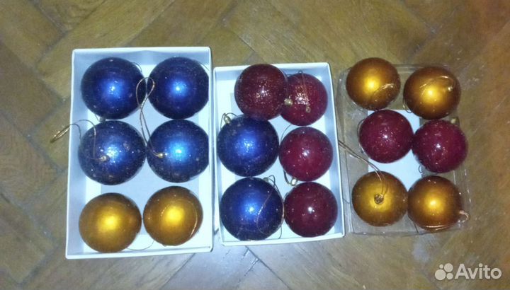 Новогодние шары (ёлочные украшения)