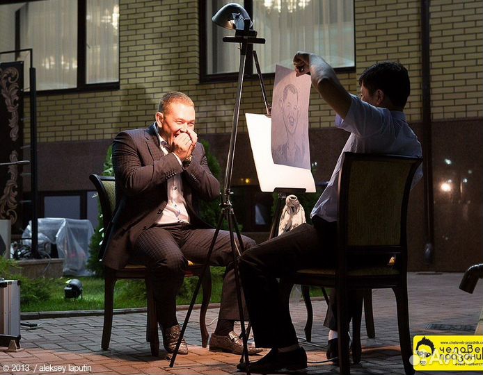 Художник шаржист на праздник