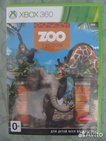 Диск xbox 360 ZOO tycoon лицензия идеальное состоя