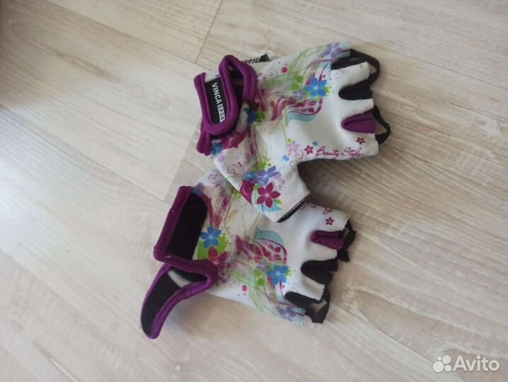 Велосипедные детские перчатки