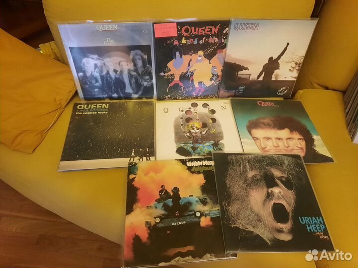 Фирменные виниловые пластинки. Зарубежный рок