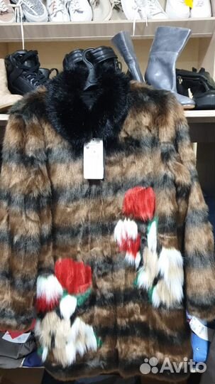 Искусственная шуба zara