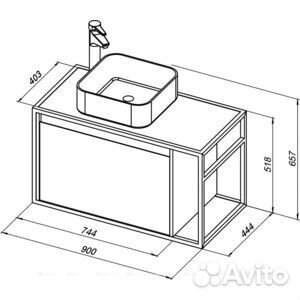 Тумба под раковину