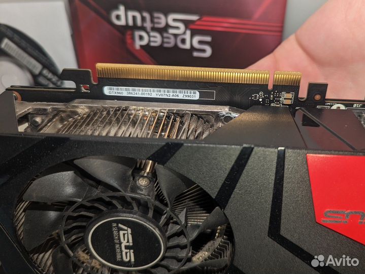 Видеокарта Asus GeForce GTX 960 2гб