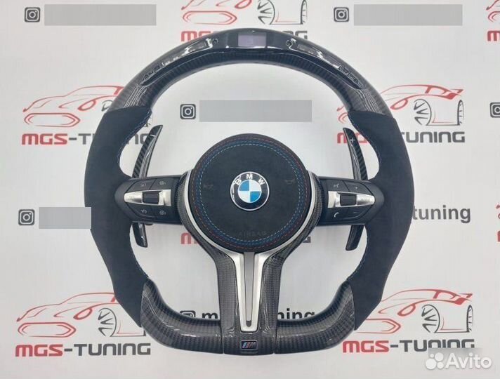 Руль в сборе M-Perfomance карбон с дисплеем 4 F32