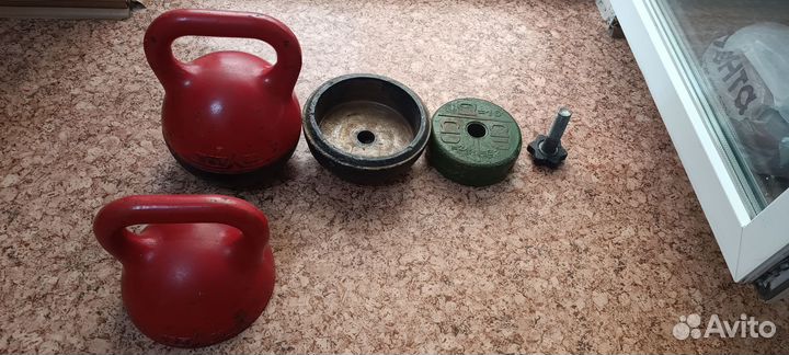 Гиря разборная 16 24 32 кг