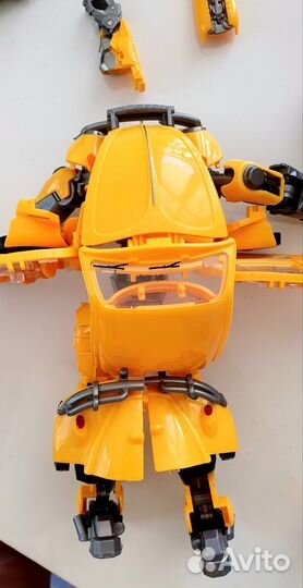 Робот трансформер бамбалби + машинки