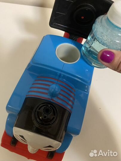 Паровозик Томас с мыльными пузырями на 1-2 годика