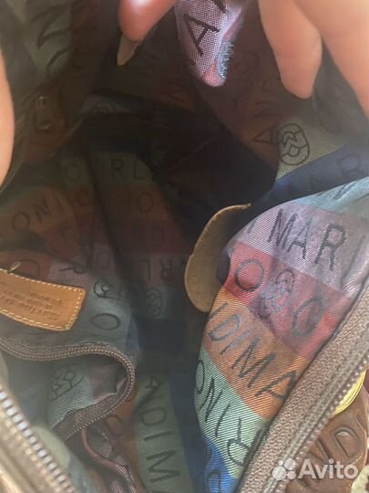 Кожаная сумка оригинал Marino Orlandi