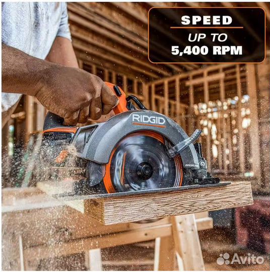 Циркулярная пила Ridgid R8657b 190мм