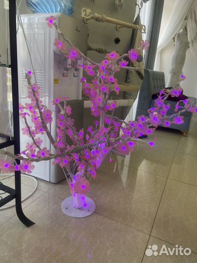 Цветок с подсветками